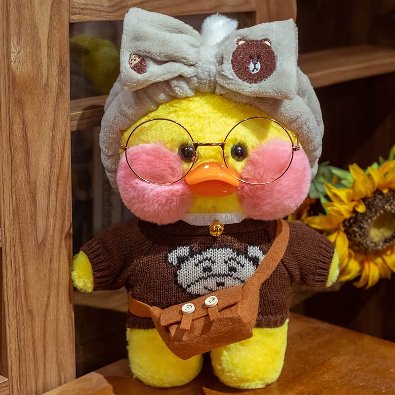 Amazon.com: MOMIU Yellow Duck Plush Toy with 9 Pcs Duck